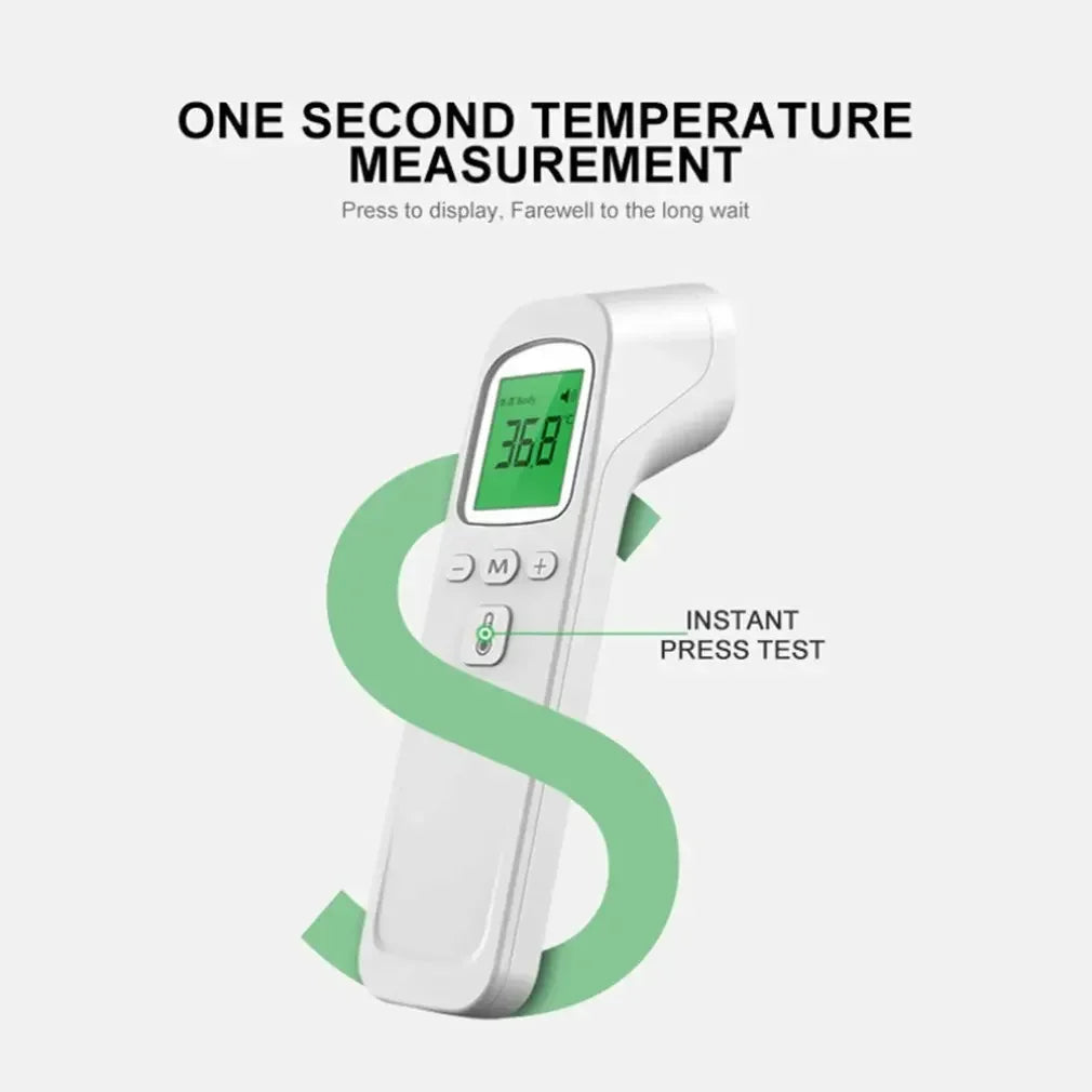 Digital Infrared Thermometer, Fast Non-Contact Body & Forehead Temperature Measurement, Medical Grade