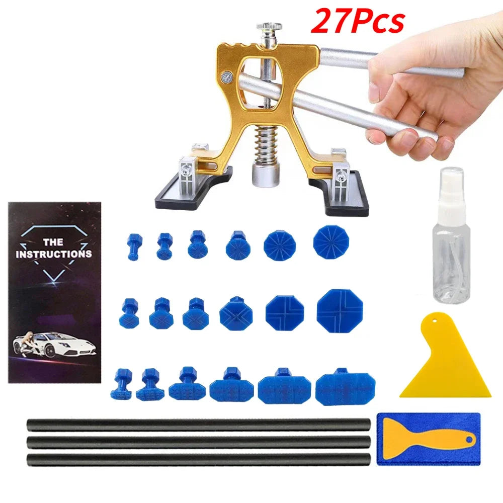 PWS New Adjustable Car Dent Repair Tools  Glue Gun Auto Dent Removal Kit Automotive Paintless Dent Repair Kit for Vehicle