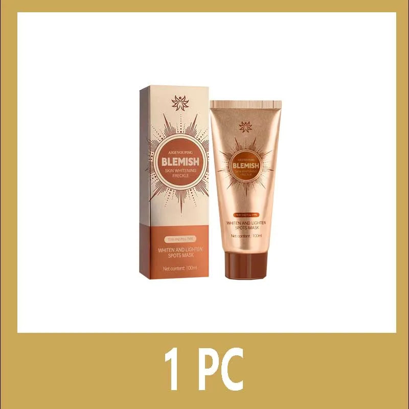 Whitening & Brightening Peel-Off Mask, Anti-Blemish & Freckle Treatment, Pore Tightening Formula