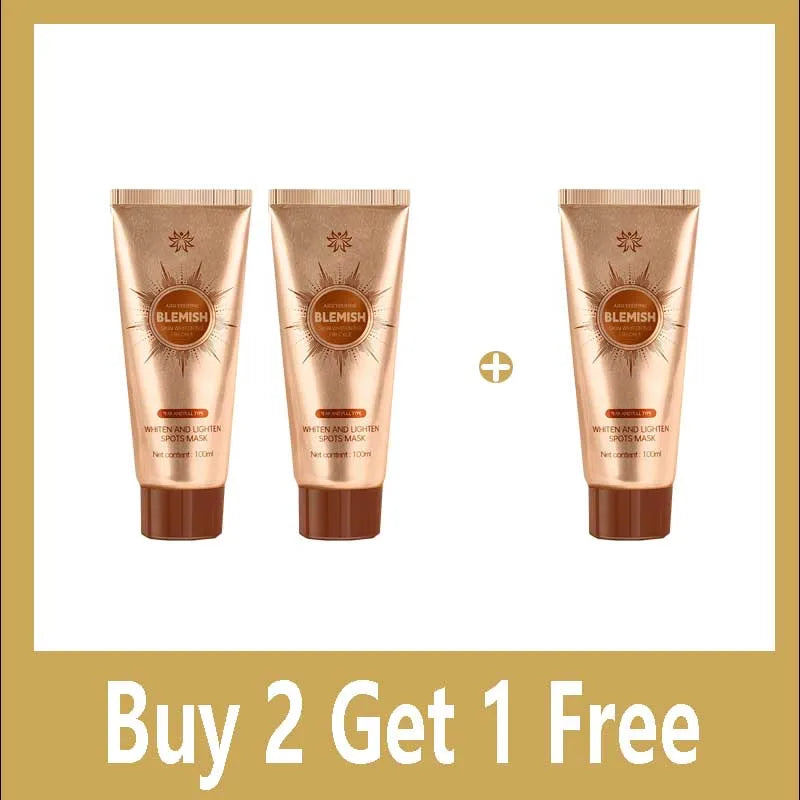 Whitening & Brightening Peel-Off Mask, Anti-Blemish & Freckle Treatment, Pore Tightening Formula