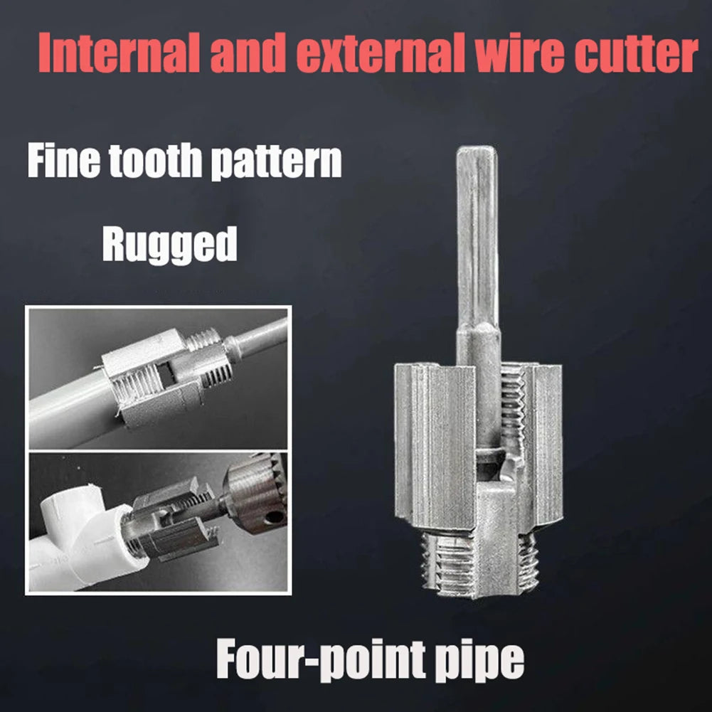 Universal Internal External Pipe Threading Tool Compact Durable Hand Tool for Fast Pipe Fittings and Plumbing Repairs