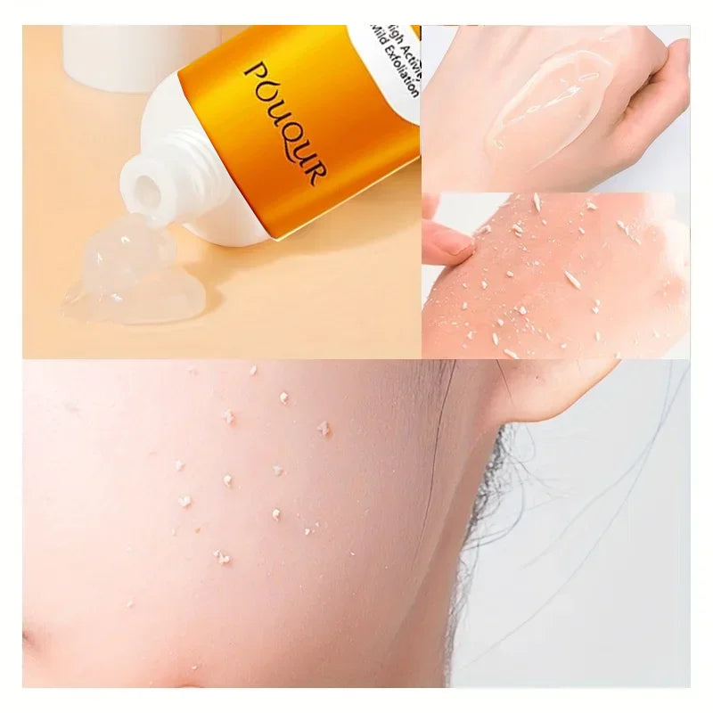 Exfoliating Peeling Gel For Face, Facial Scrub Moisturizing Brightening Nourishing Repair Scrubs Face Cream Beauty Skin Care